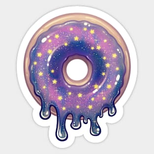 Galaxy Donut Sticker